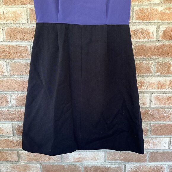 Marc by Marc Jacobs Wool Two Tone Colorblock Dress Periwinkle Blue Size 4 - Picture 4 of 9